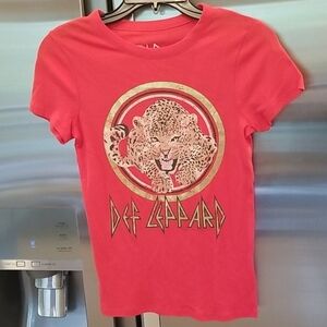 💕CHASER💕 Def Leppard Band Tee Graphic Tee XS